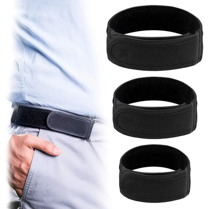 Fashion Ultra-Soft No Buckle Elastic Belts Stylish Comfortable Buckle Free Waist Belts Buckle-Free Belt Unisex Belt Loop Men'S